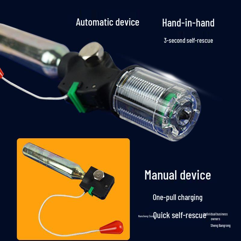 Compact Inflatable Life Jacket for Adults - Professional Marine Buoyancy Vest for Fishing and Summer Water Activities