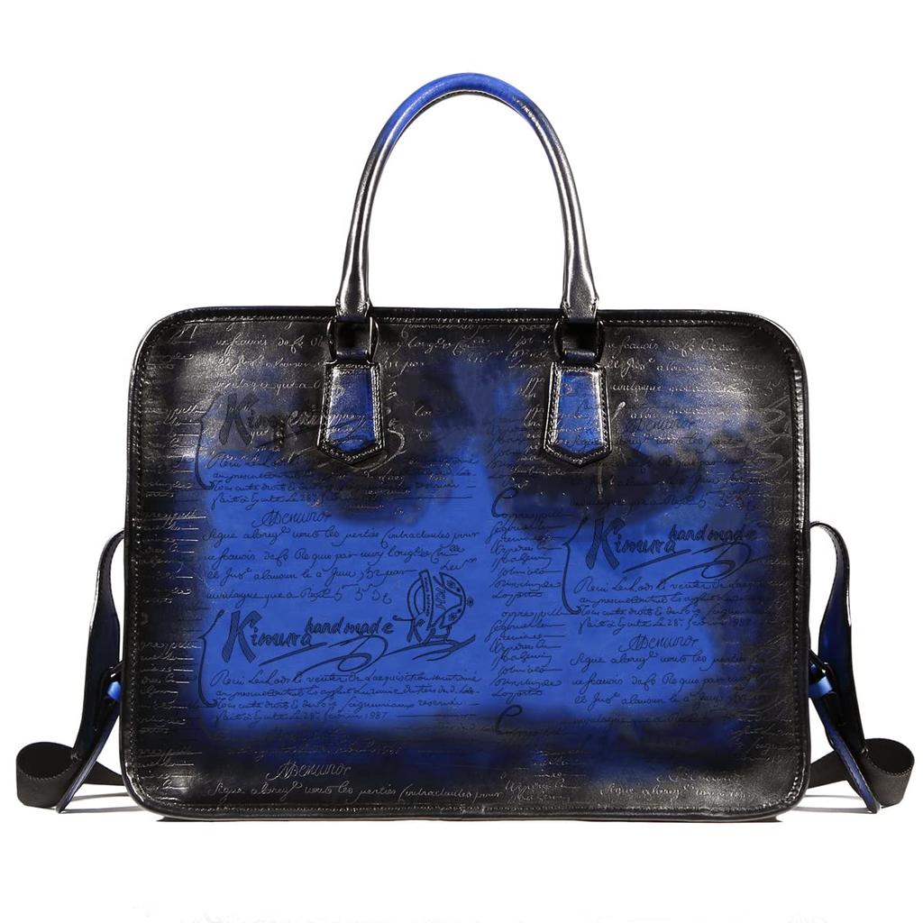 Kimura Kobo Tote Bag Business Natural Genuine Leather Brand Popular Handmade A4 Men's Women's Men's A-1 (AE-1)