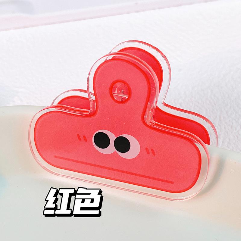 Acrylic Spring Clip Memo Note Holder Test Paper Handbook Document Picture Storage Organizer School Supplies Stationery Decor New