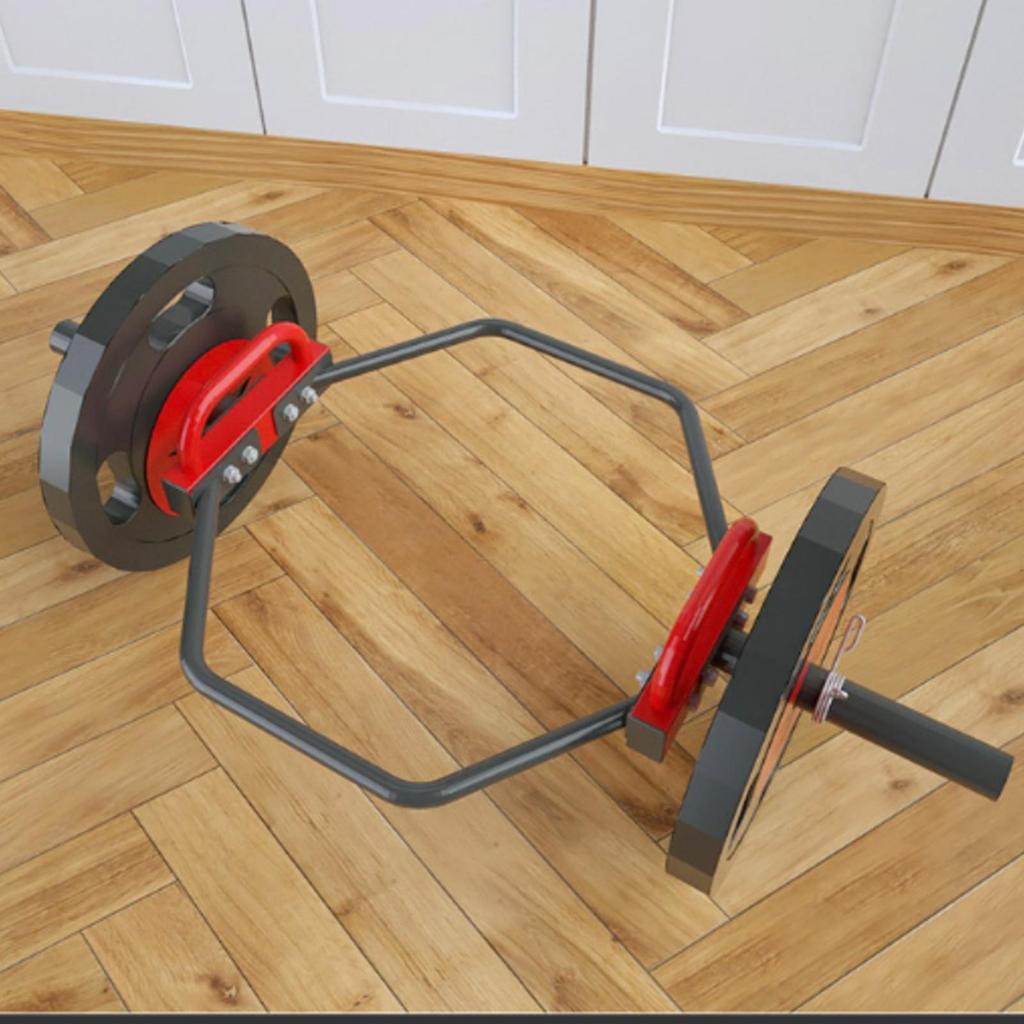 Open-Frame Hex Bar Long-Lasting Open Spacious for Athletes