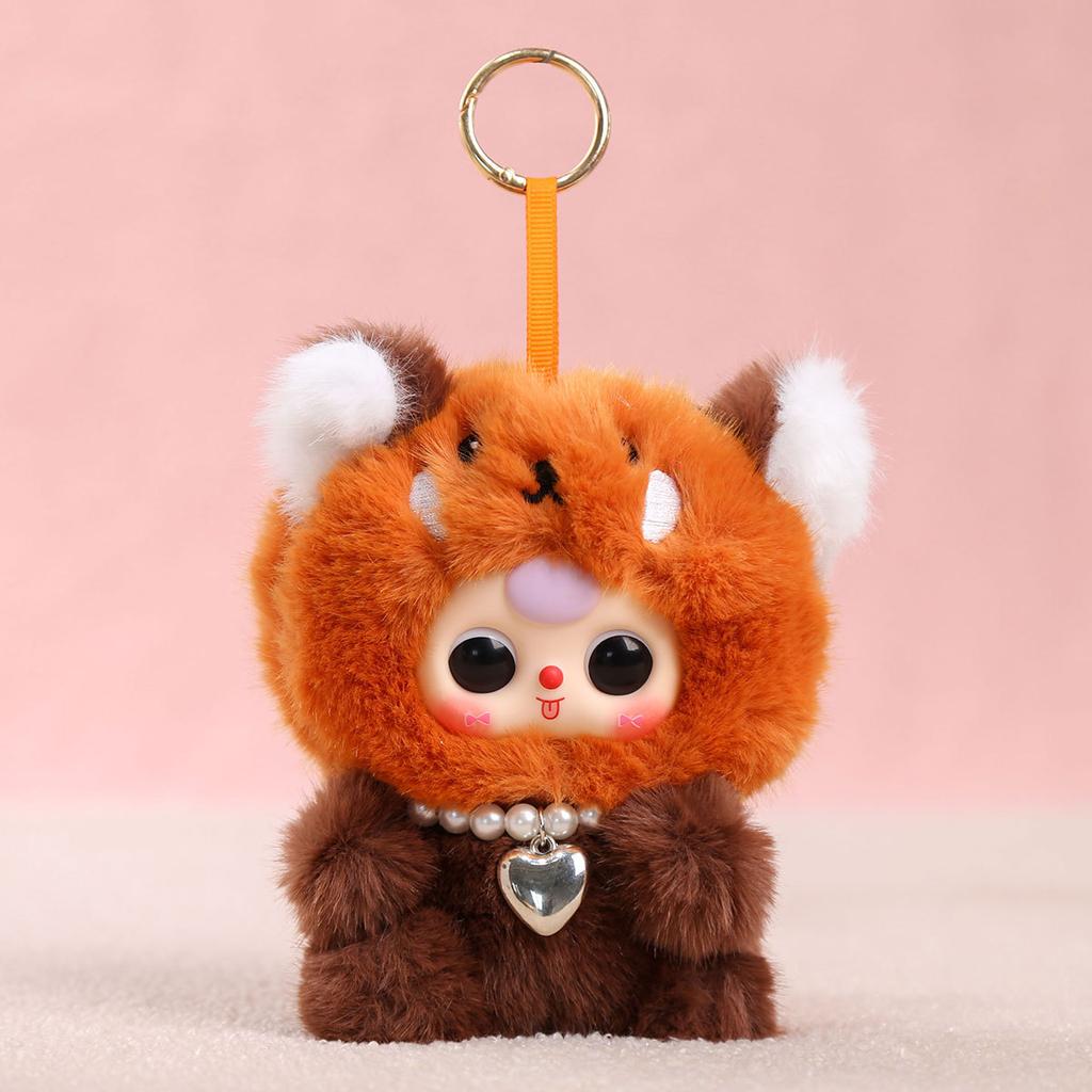 Baby Three-year-old Turned Into Vinyl Doll Animal Plush Toy Doll Pendant Keychain Wholesale Birthday Gift Girl