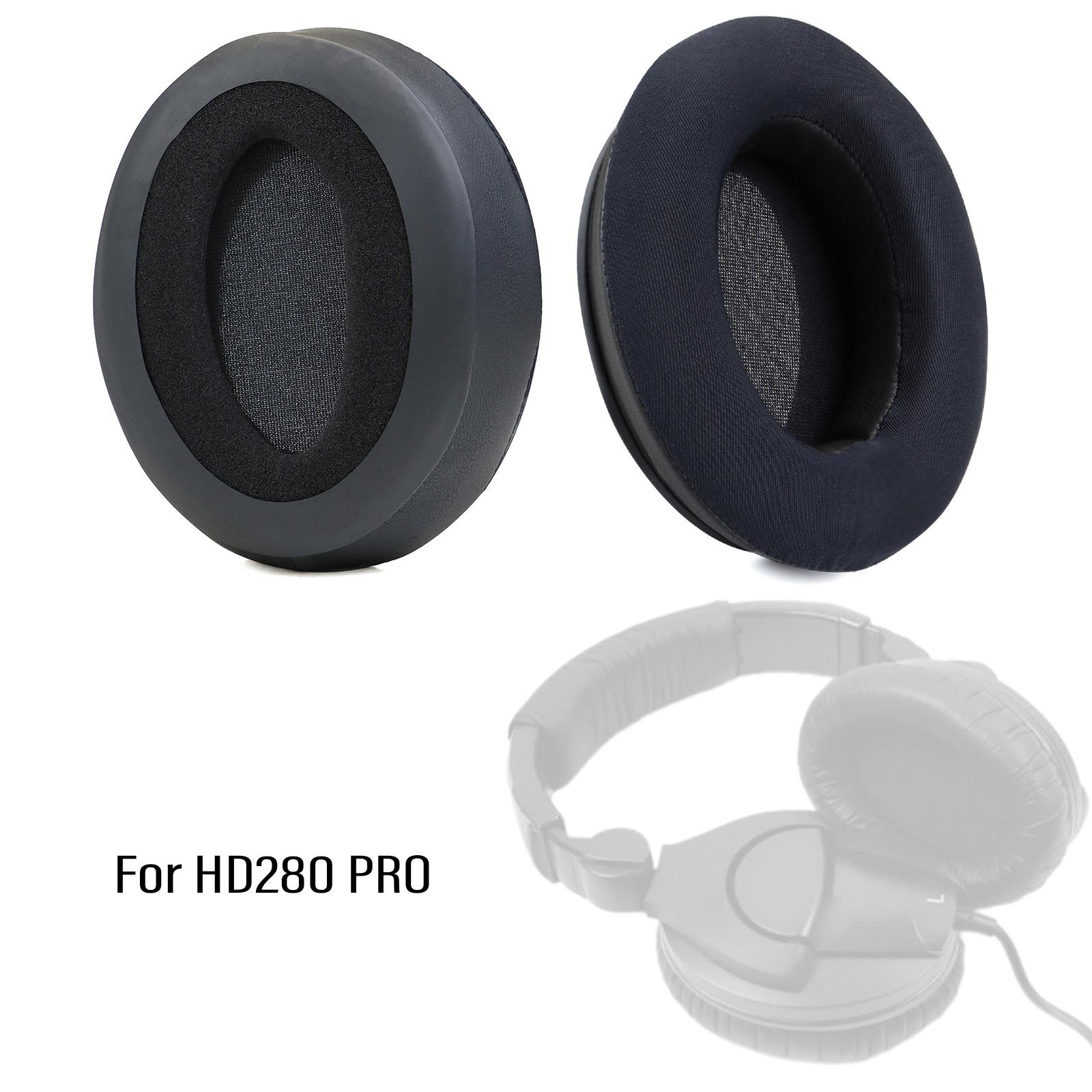 

1 пара мягких амбушюров для наушников HD280 O, амбушюры, блокирующие шум, удобные для ношения чёрный