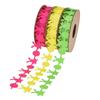2*1000cm Easter Carrot  Easter Egg Ribbons For Gift Wrapping, Bow-making Materials, Spring Fabric Ribbons