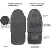 Car Seat Covers for Trucks Waterproof Driver Seats 1pcs Coveralls Truck Bucket Black Protection Seats Covers Fits Pickup/SUV/RV/Van