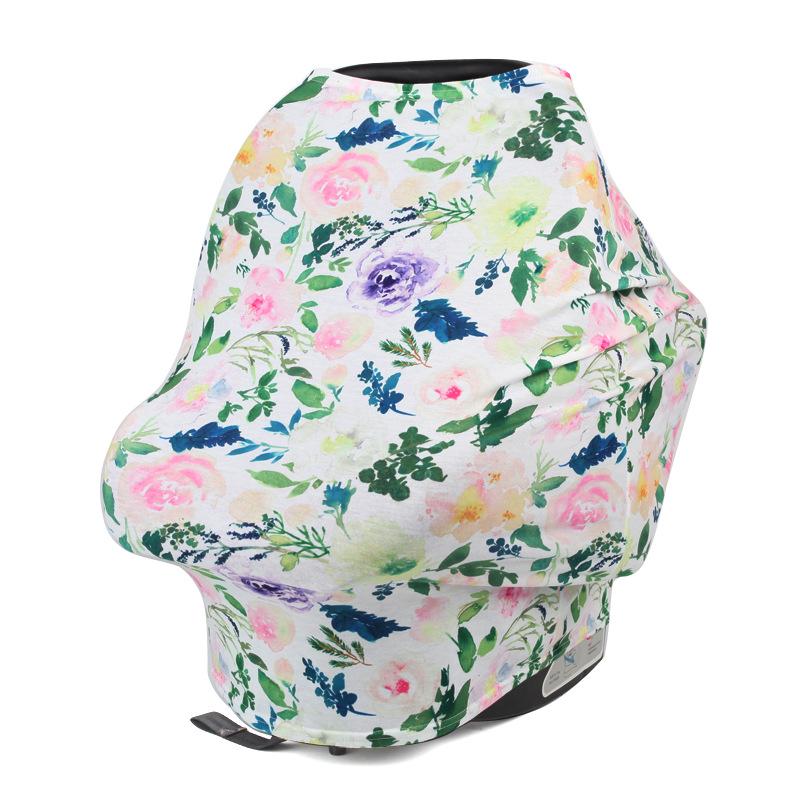 Nursing Cover & Scarf: Anti-Exposure Breastfeeding, Stroller & Shopping Cart Cover.