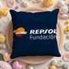 Pikpaka Cute Pink R-Repsol Petrleos Cushion Cover Plush Fabric Soft Double-Sided Printed Sofa Warm Winter Home Gift Pillow Cover