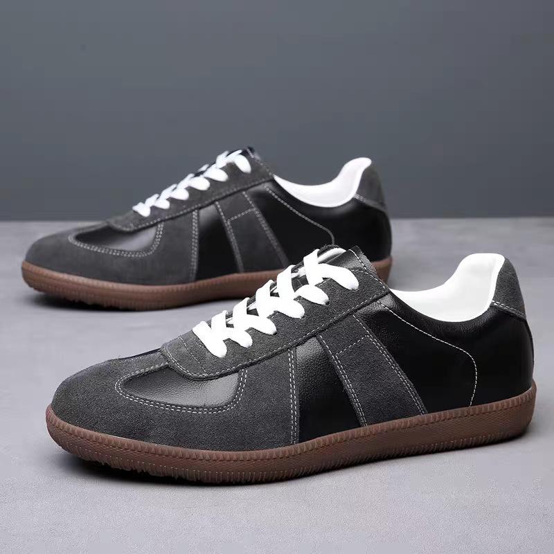 Spring new men's casual sports shoes versatile soft sole soft surface breathable German training men's shoes student shoes