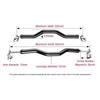 FOR Lead 125 Lead 125 Accessories CNC Aluminum Motorcycle Balance Bar Faucet Handle Pedal
