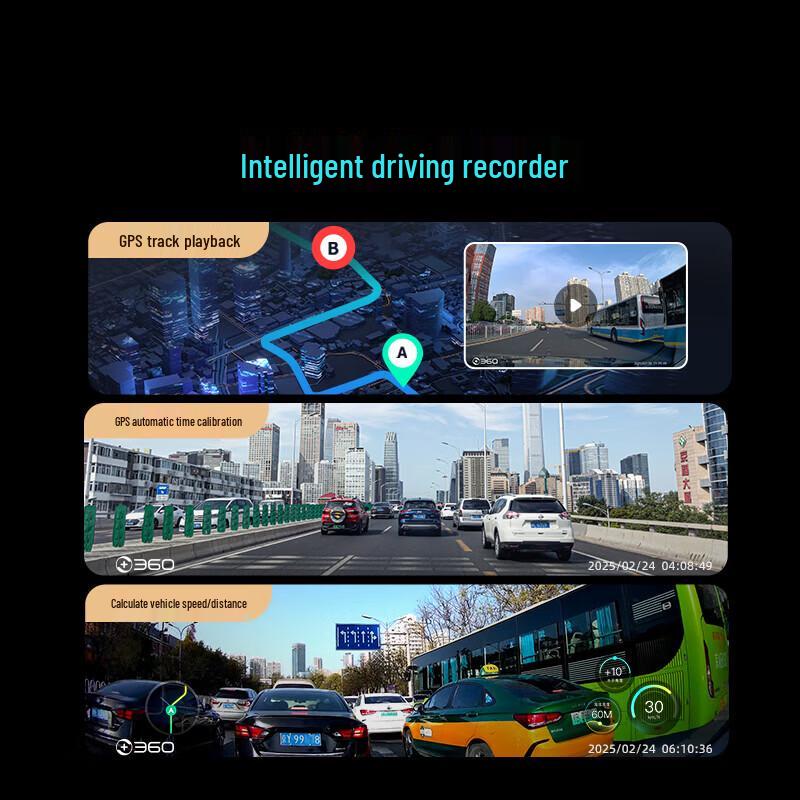 360AI G980 Multi-Camera Dash Cam (CN version)