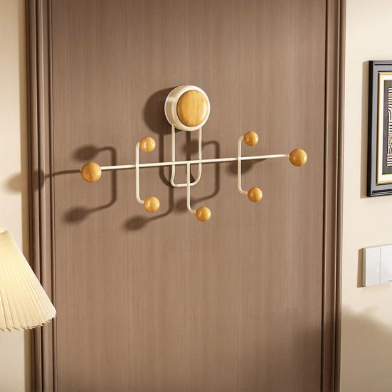 Saugnapfhaken Mehrhaken-Design Bohren nicht nötig Wandaufhänger Große Speicherkapazität Wandregal für Eingang Schlafzimmer Badezimmer