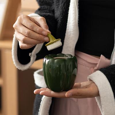 Chili Ceramic Tea Jar Small Storage Jar Personalized Creative Home Decoration Sealed Storage Jar