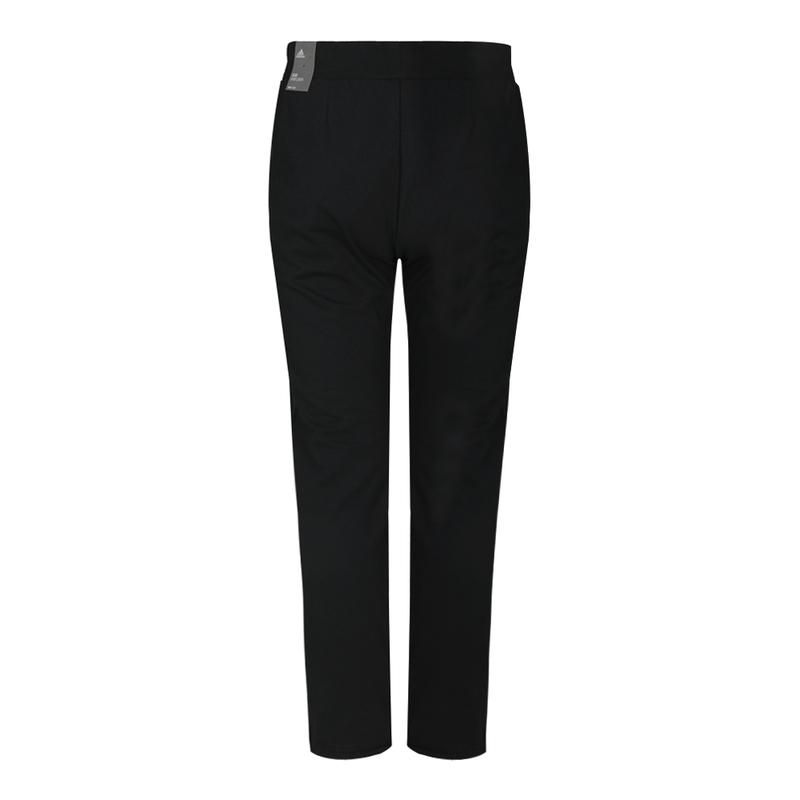 Adidas Pt Ft 3S Oh Knitted Lace-Up Simple Fashion Casual Pants Women Bottoms Black DY8693