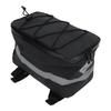 Bike Rear Rack Bag Waterproof Reflective Large Capacity Bicycle Back Rack Carrier with Rain Cover