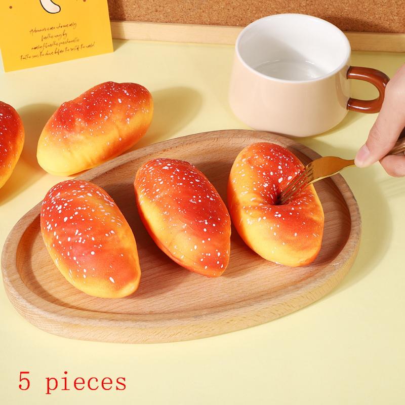 1/5Pcs Release Decompression Squeezing Simulation Coke Hamburgers Slow Rebound Toy Tpr Stress Relief Toys Birthday Gift