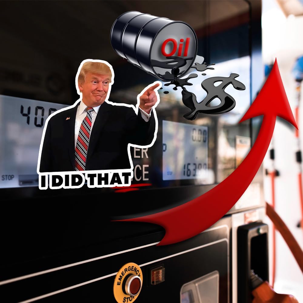 Trump I Did That Stickers, 100 Pcs, 3" Large Size, Multicolor, Vinyl, Modern, Contemporary, Rectangular, Outdoor, President Trump, Lightweight
