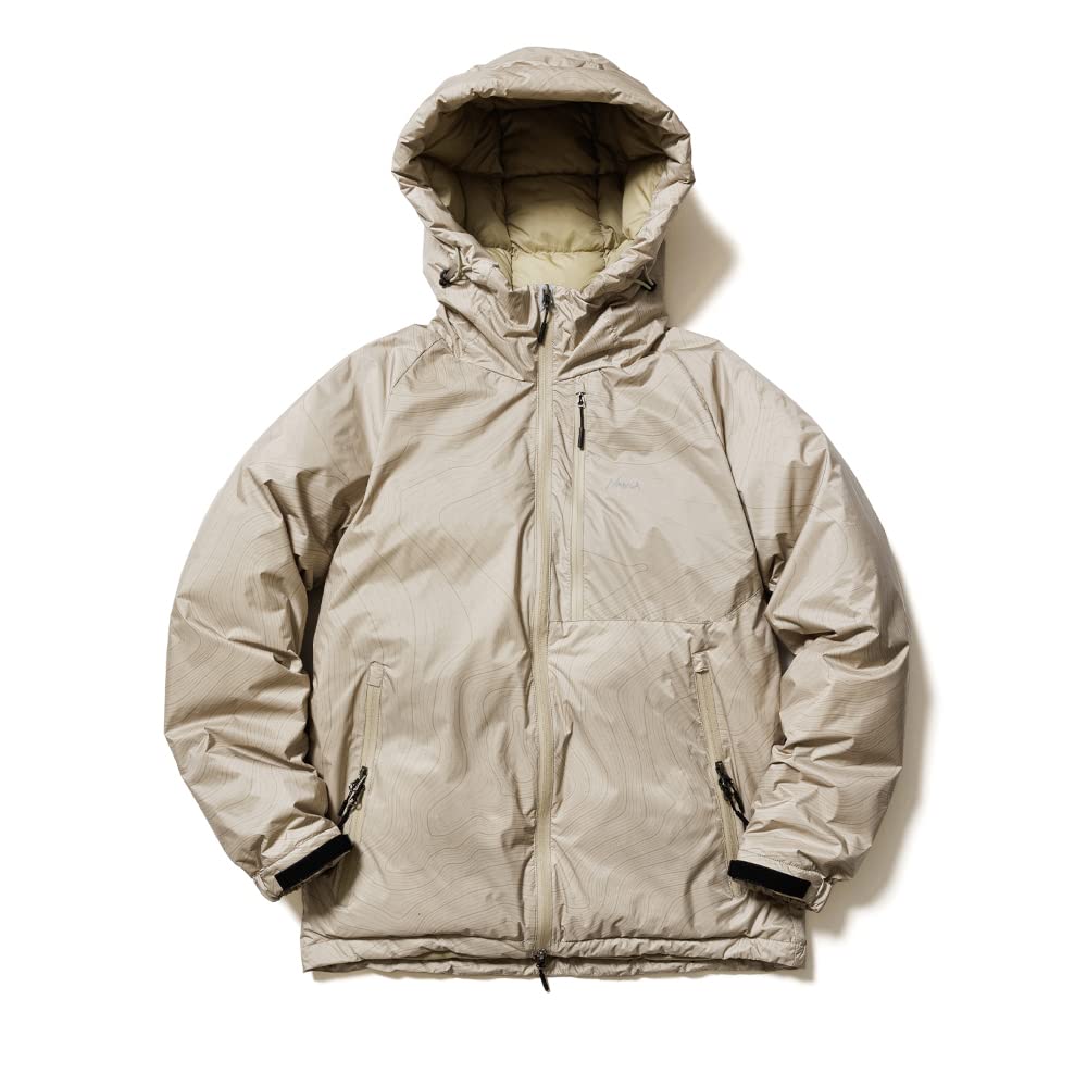 

NANGA AURORA DOWN JACKET Aurora down jacket for casual windproof N1AJEGH4 N1AJEGG4 N1AJEGF4 N1AJEGE4 N1AJC6G4 N1AJC6F4 N1AJC6E4 N1AJC6H4 men, бежевий