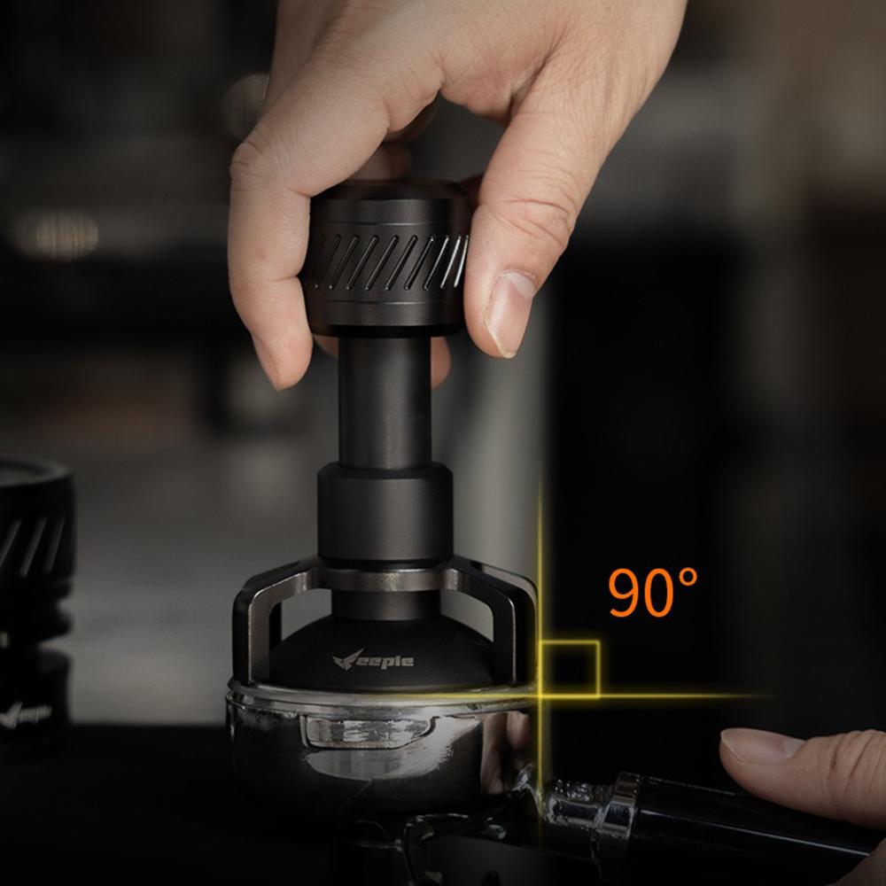58.5MM Impact Coffee Powder Hammer Sound Feedback Constant Pressure Coffee Tamper No Powder Espresso Machine Accessories