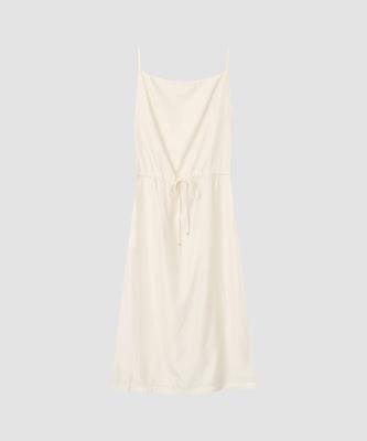 Deolil Low String Dress_Ivory