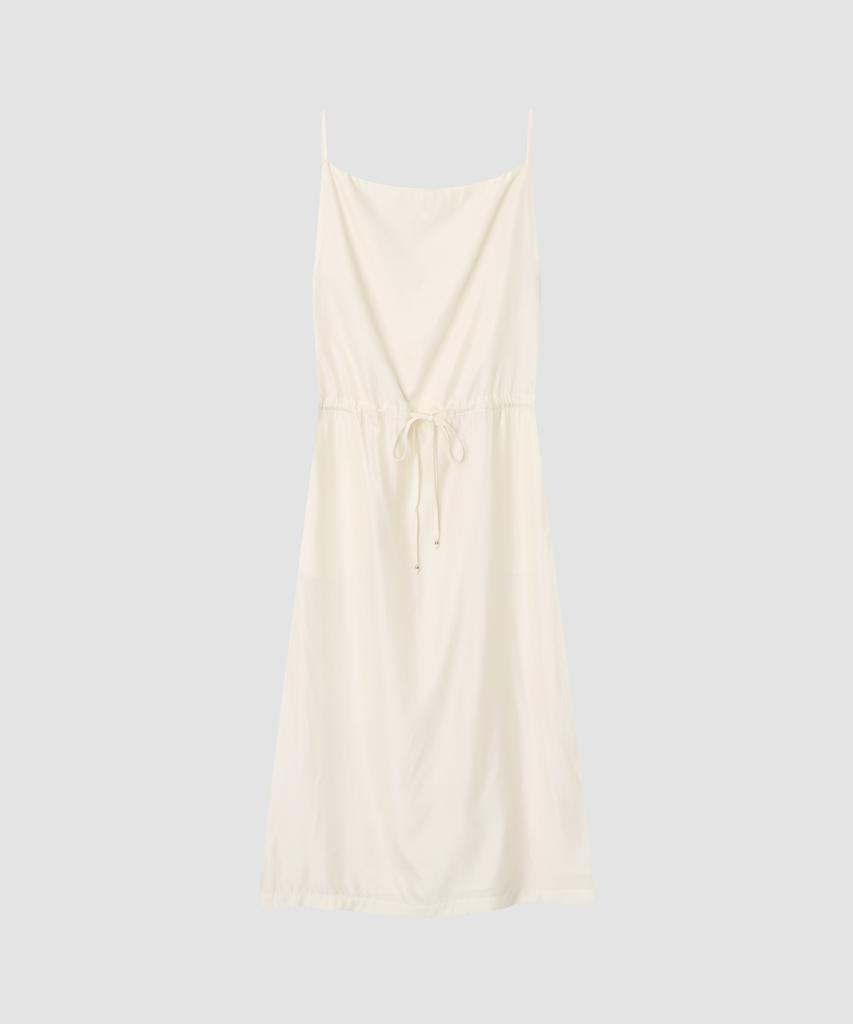 Deolil Low String Dress_Ivory