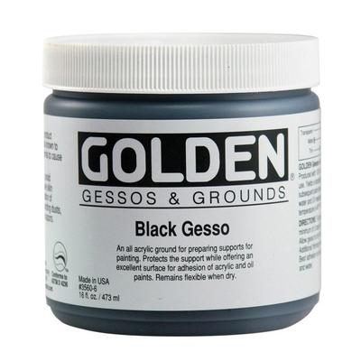 Black Gesso (Black) 473ml