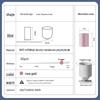 Gucheng Rose Gold Household Trash Bags