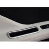 For Jaguar F-PACE FPace 2016 2017 2018   Car Styling Interior Rear Door Cover Panel ide Storage Box Trim Stick