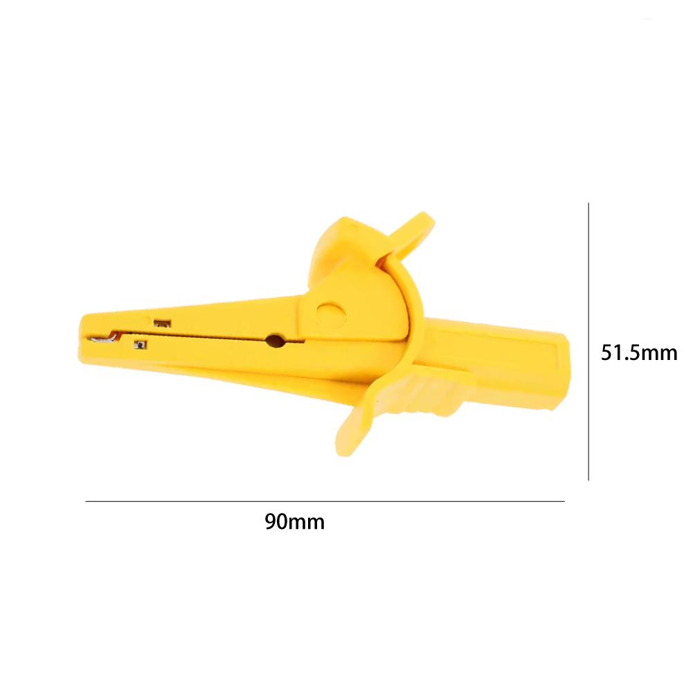 Multimeter Clip Insulation Test Clip For DIY Projects Multimeter Test Clip Accessories Strong Spring Mechanism