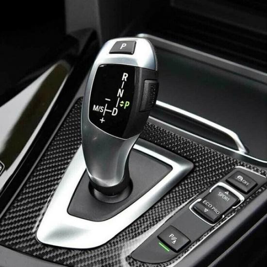 Carbon Fiber Interior Gear Shift Panel Cover Decal Trim Fits BMW 3 4 F32 F30 F34