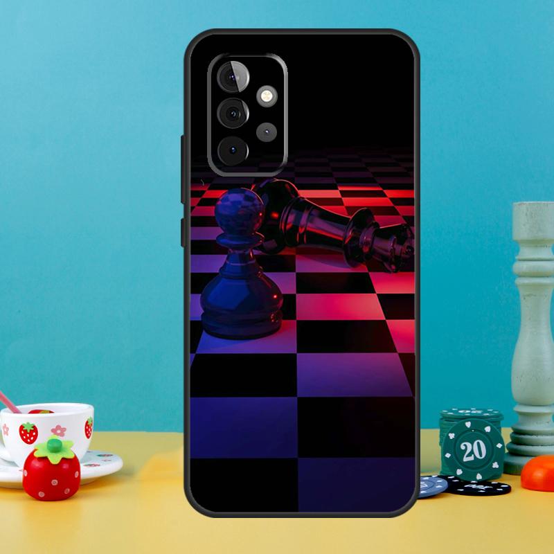 Chess Phone Case For Samsung Galaxy A13 A23 A33 A53 A73 A14 A34 A54 A12 A32 A52 A51 A71 Cover