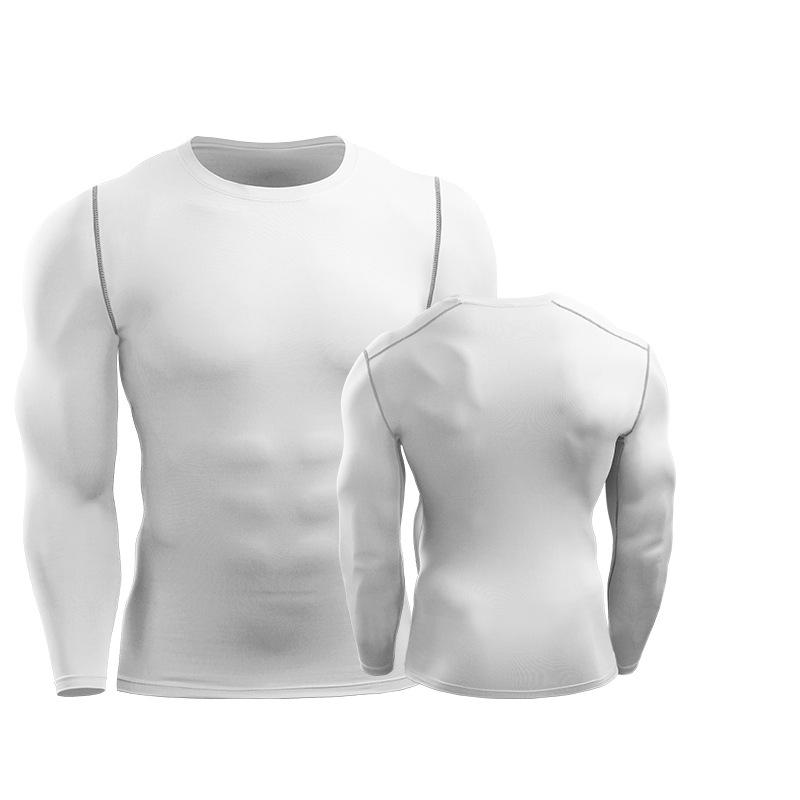 Men's Fitness Shirts Basketball Sportswear Running Yoga Long Sleeves T-shirt Bottoming Shirt Cycling Training Top S M L XL 2XL 3XL