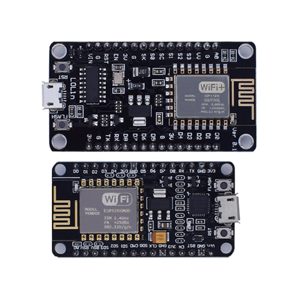 LIZAO NodeMcu V3 V2 ESP8266 ESP-12E WiFi IoT Module Lua CH340 CP2102 PCB Antenna IoT Development Board for DIY Projects