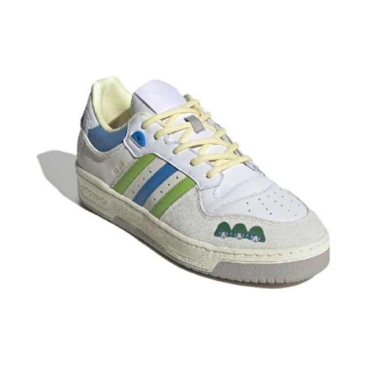 Adidas Originals Yeo Kaa X  Rivalry 86 Low Comfortable Versatile Non-Slip Lightweight Low-Top Sneakers Women Sneakers White IE7336