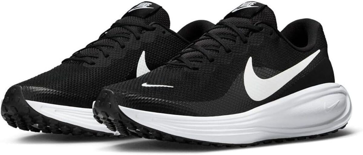 Nike Revolution Size 8, Black/White, HJ9198-003, 24.5cm