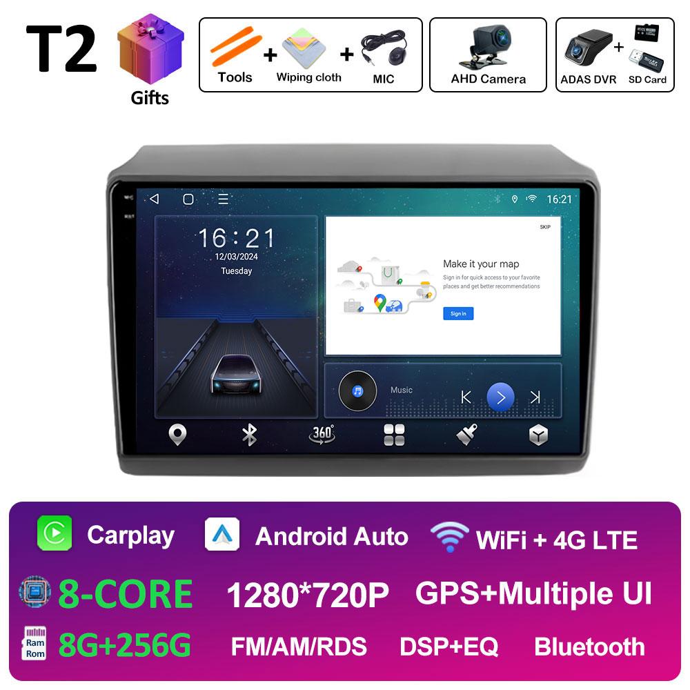 For Fiat Ducato 2007 2008 2009 2010 - 2015 Android 14 Car Audio Video Multimedia Player Cooling Fan GPS Navigation Accessories