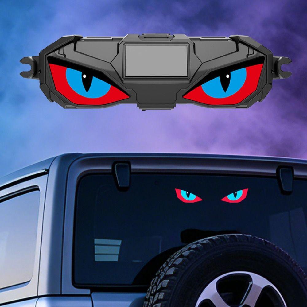 Creative Car Demon Eye Light Suction Cup Installation LED Atmosphere Light Universal