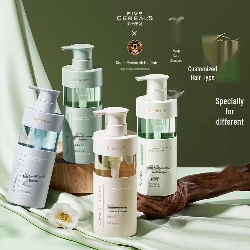 Korean 5 Grains Scalp Care Anti-Dandruff Shampoo