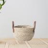 Woven Planter Basket Flower Pot Organizer Decorative Storage Basket, Plant Holder for