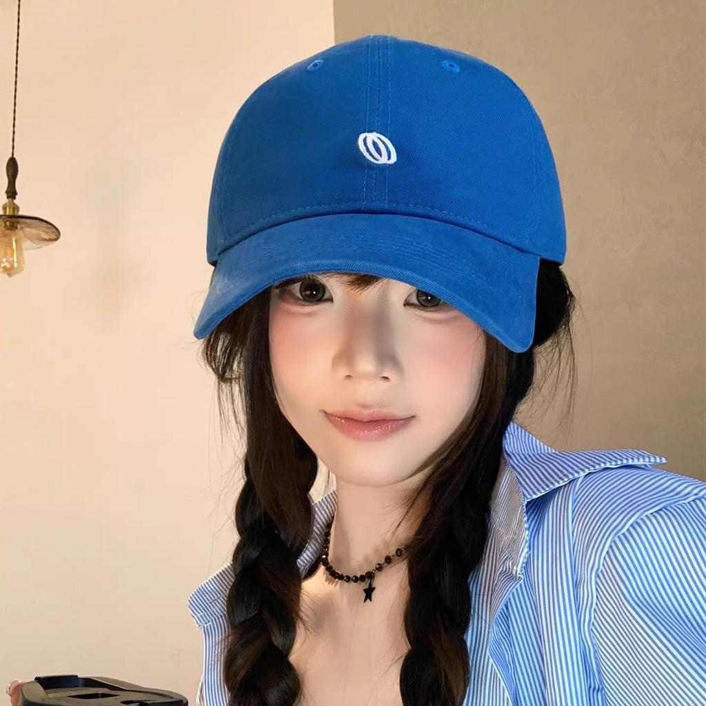 Fashion Hat Plain Artifact Show Face Small Cap Men's and Women's Korean Version Versatile Sunscreen Casual Out of the Street Soft Top Baseball Hat