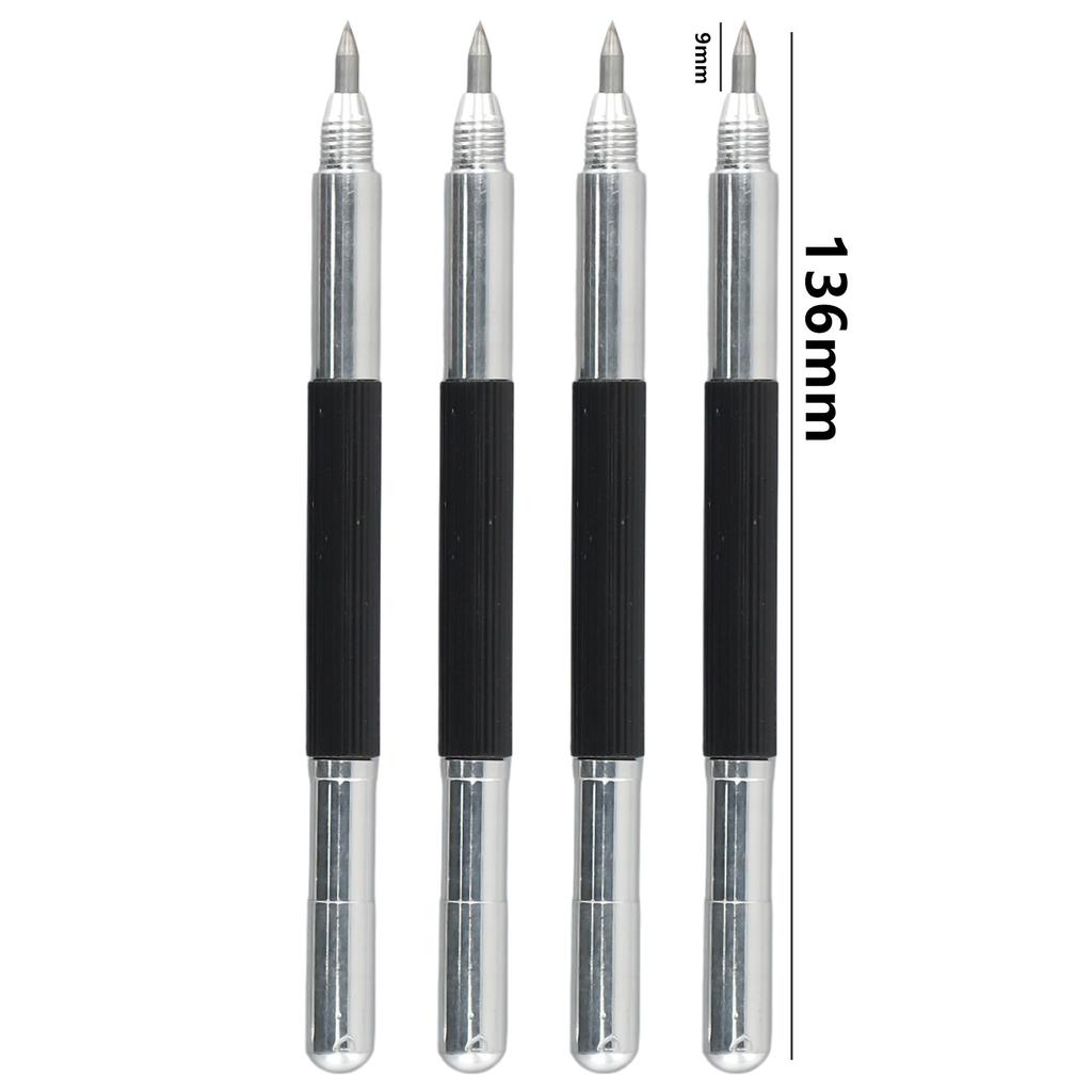Double Ended Tungsten Carbide Scribing Pen Tip Steel Scriber Scribe Marker Metal