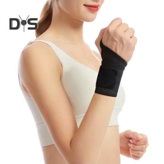 1pc Support de Poignet Sportif Réglable Respirant Sangle de Maintien du Poignet Homme Femme Fitness Enveloppement de Poignet Arthrite Tendinite Soulagement de la Douleur Manchon de Compression