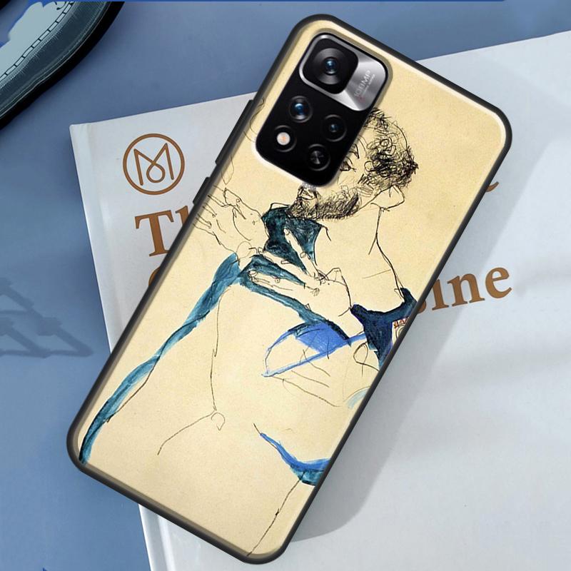 Egon Schiele Case For Xiaomi Redmi Note 14 13 11 9 10 12 Pro 9S 10S 11S 12S Redmi 10C 12C 13C 14C Cover