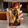 Fashion Night Owl Pattern Phone Case For Xiaomi 17 Pro Xiaomi 17 Pro Max Transparent TPU Soft Cover Shockproof Couple Shell