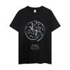 House of the Dragons T Shirt Men Couple Combination Clothes Short Sleeve Collar Fashion Woman Cotton