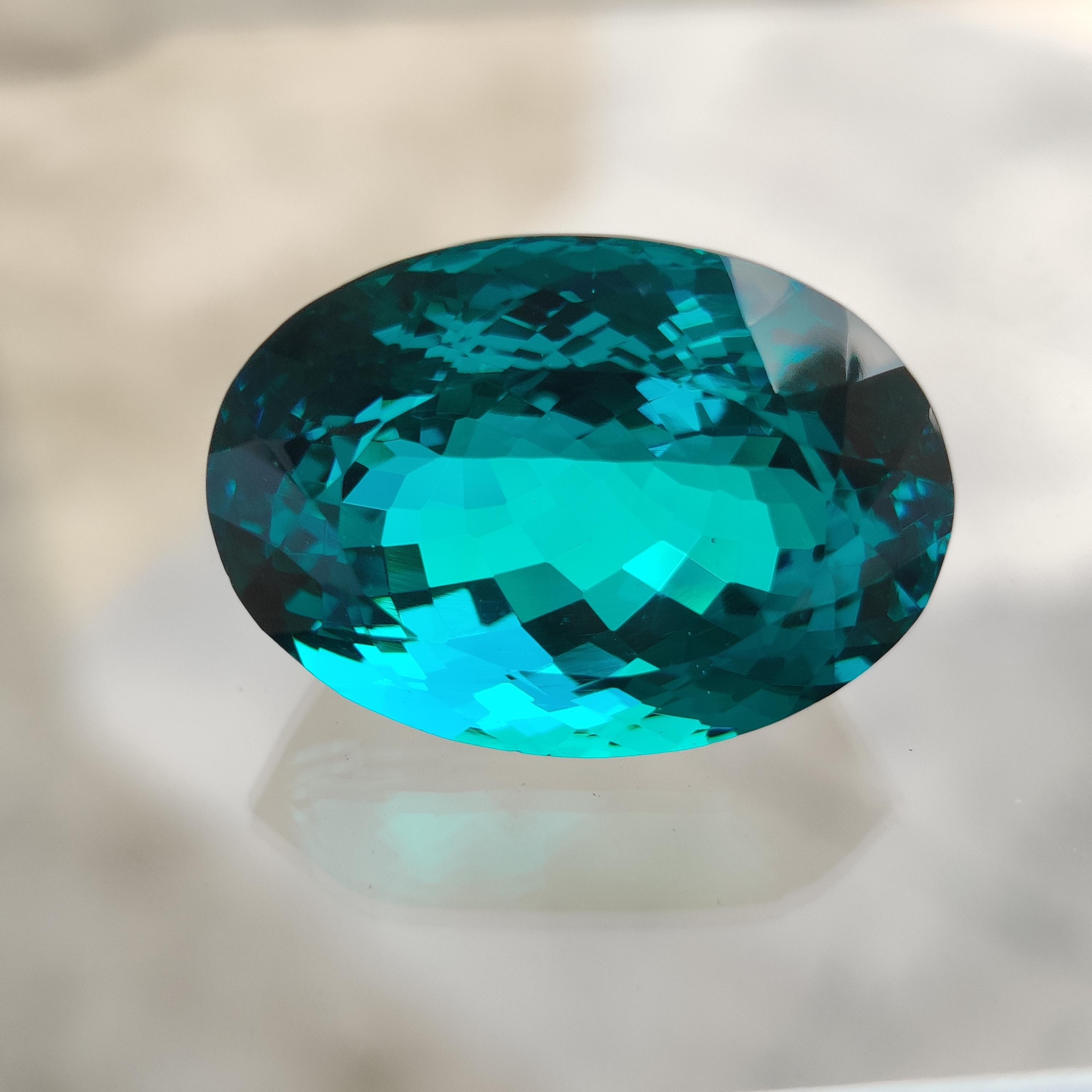 

27x19x15 ММ Овальная огранка Натуральный стеклянный камень, Свободный камень, Камень размером 43,30 карата. 43.30 Carat, 27x19x15 MM