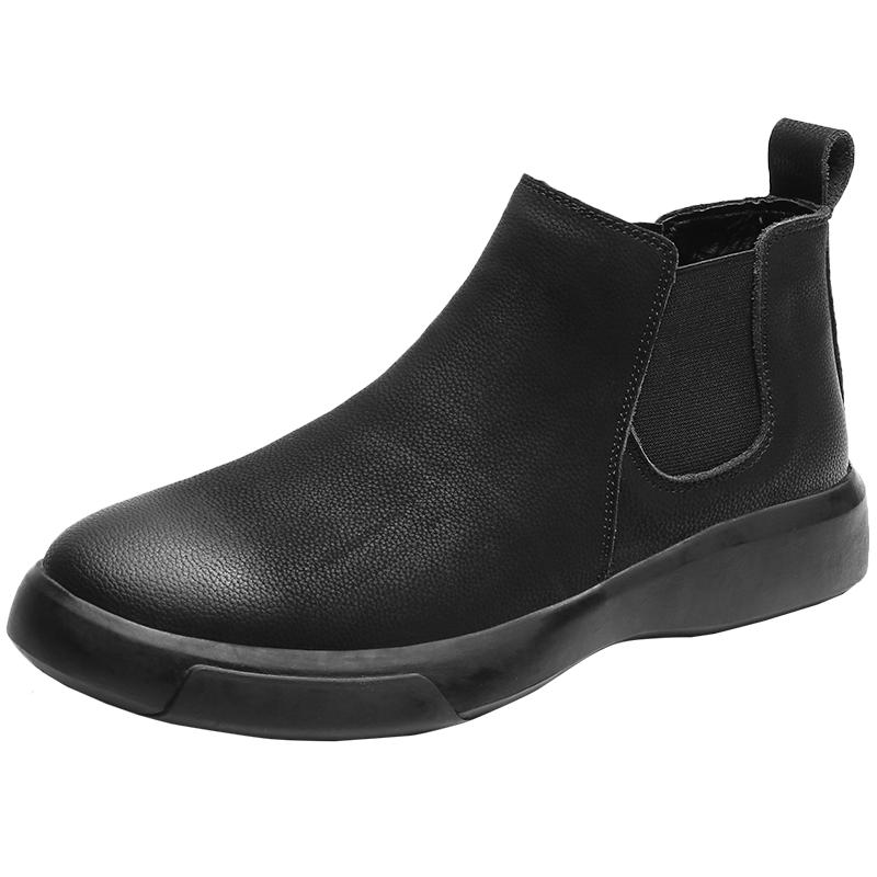 

Men s leather flat walking casual shoes men s high top lightweight comfortable comfortable large size men s shoes 38