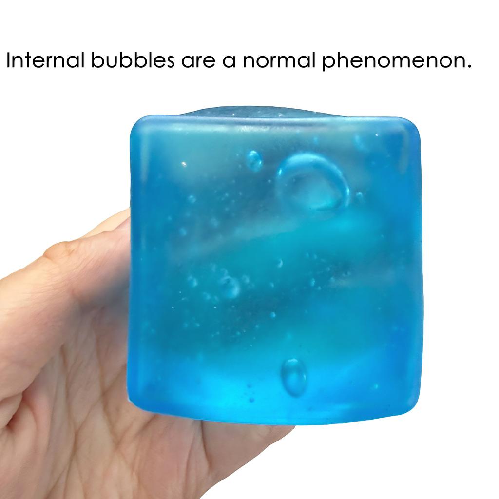 Squishy Ice cube Slow Rebound Squeeze Toys Stress Relief Sensory Fidget Toys for Adults Anti Anxiety Squishy Toys Maltose Cube