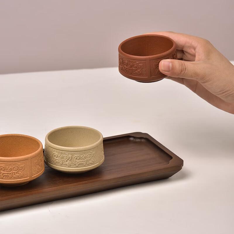 Beifengtang Purple Clay Five Emperors Cup Set