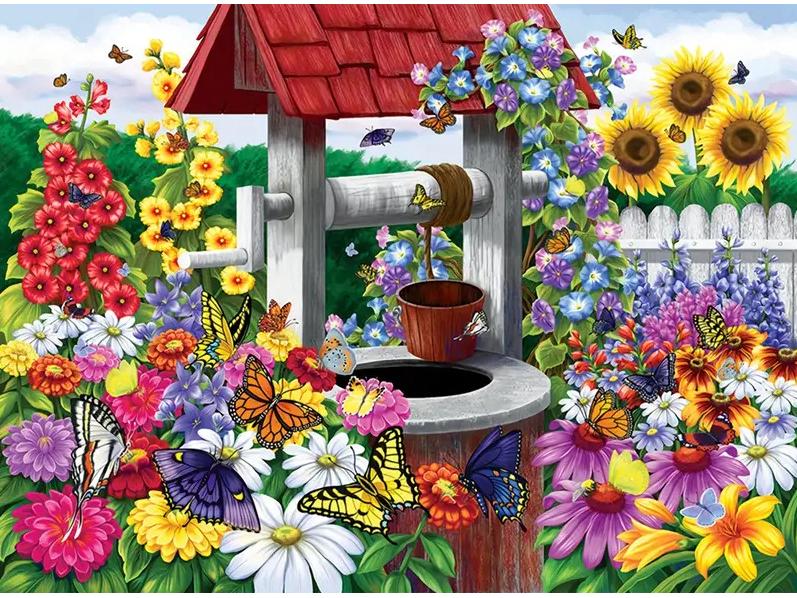 30x40cm DIY Full Drill Landscape Diamond Painting