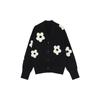 Sweater Women's Jackets Fall V-neck Three-dimensional Jacquard Knitted Cardigan Comfortable Versatile and Fashionable