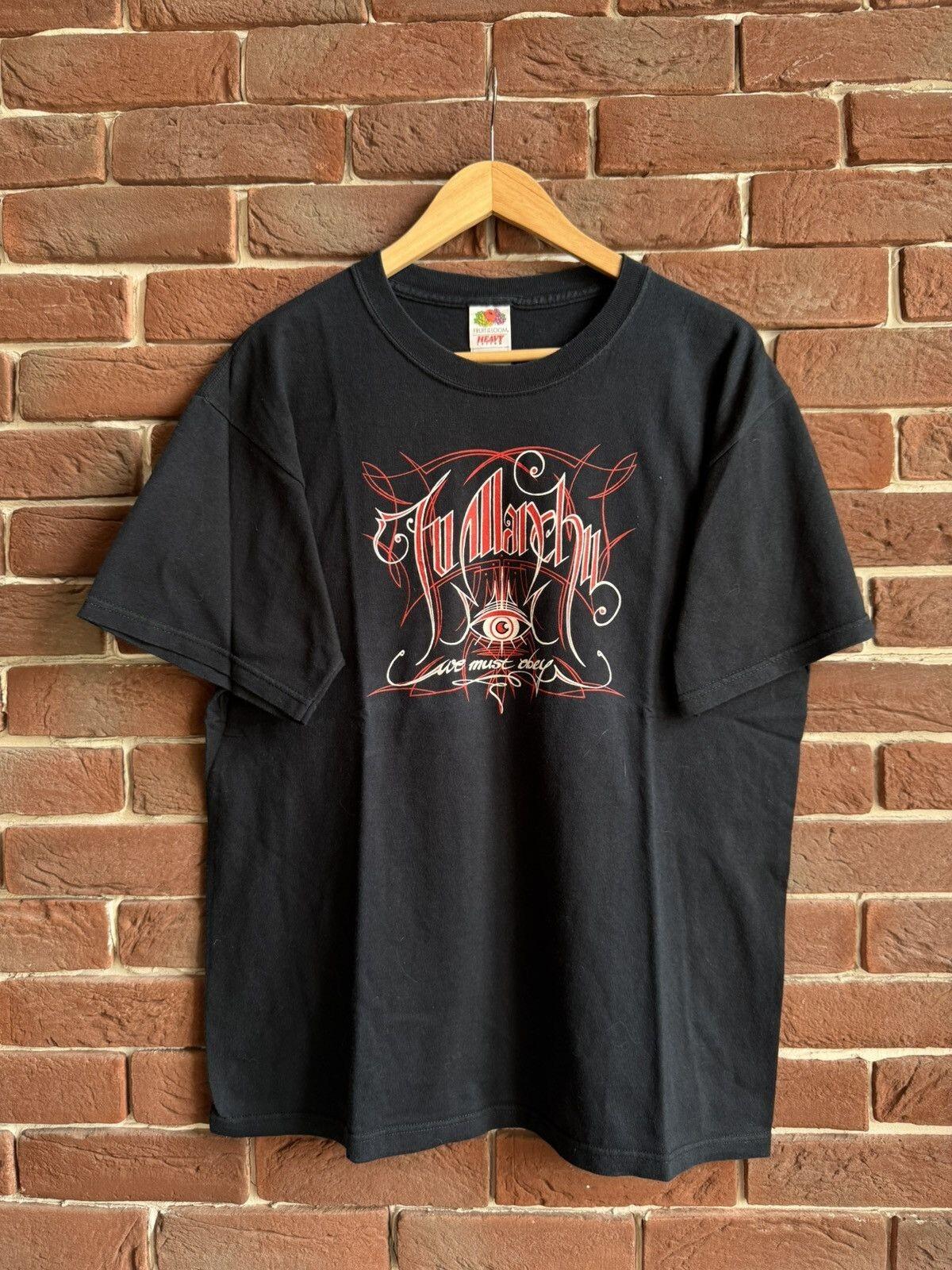 винтажная футболка 00-х Fu Manchu We Must obey Stoner Rock Band Tee L Унисекс XL